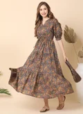globus blue floral